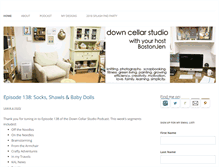 Tablet Screenshot of downcellarstudio.com